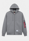 Толстовка Utility Pocket Full Zip Relaxed Fit (Alpha Industries)
