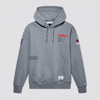 Толстовка Nasa Worm Logo Hoodie (Alpha Industries)