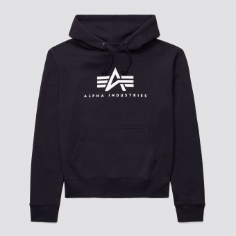 Толстовка Basic Logo Hoodie (Alpha Industries)