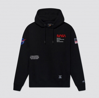 Толстовка Nasa Worm Logo Hoodie (Alpha Industries)