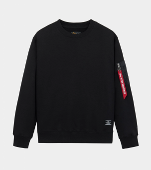 Толстовка Utility Pocket Crewneck (Alpha Industries)